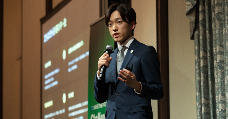 Challenger Spirit賞を受賞した、ENgaWA 新規事業開発責任者 村上悠剛氏